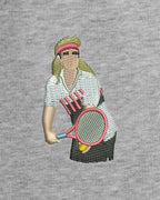 Sweat tennis brodé '90s STYLE Egalité – vue 2