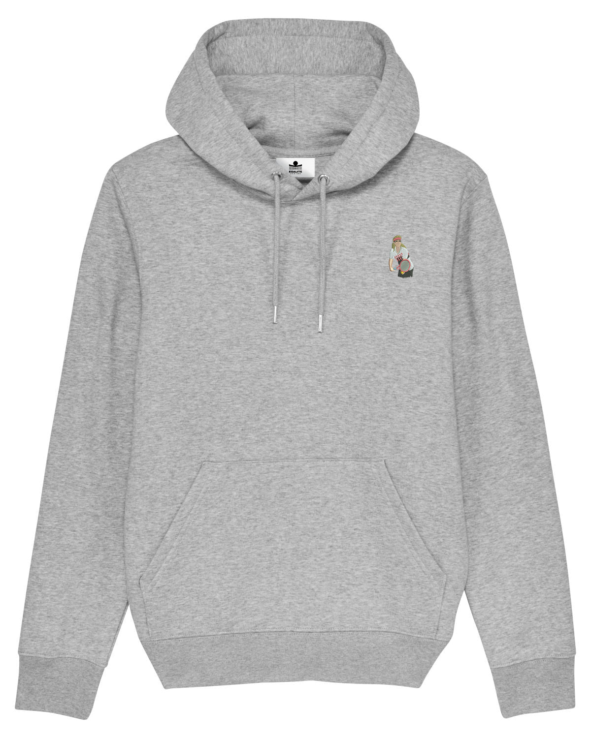 Sweat à capuche tennis brodé '90s STYLE Egalité