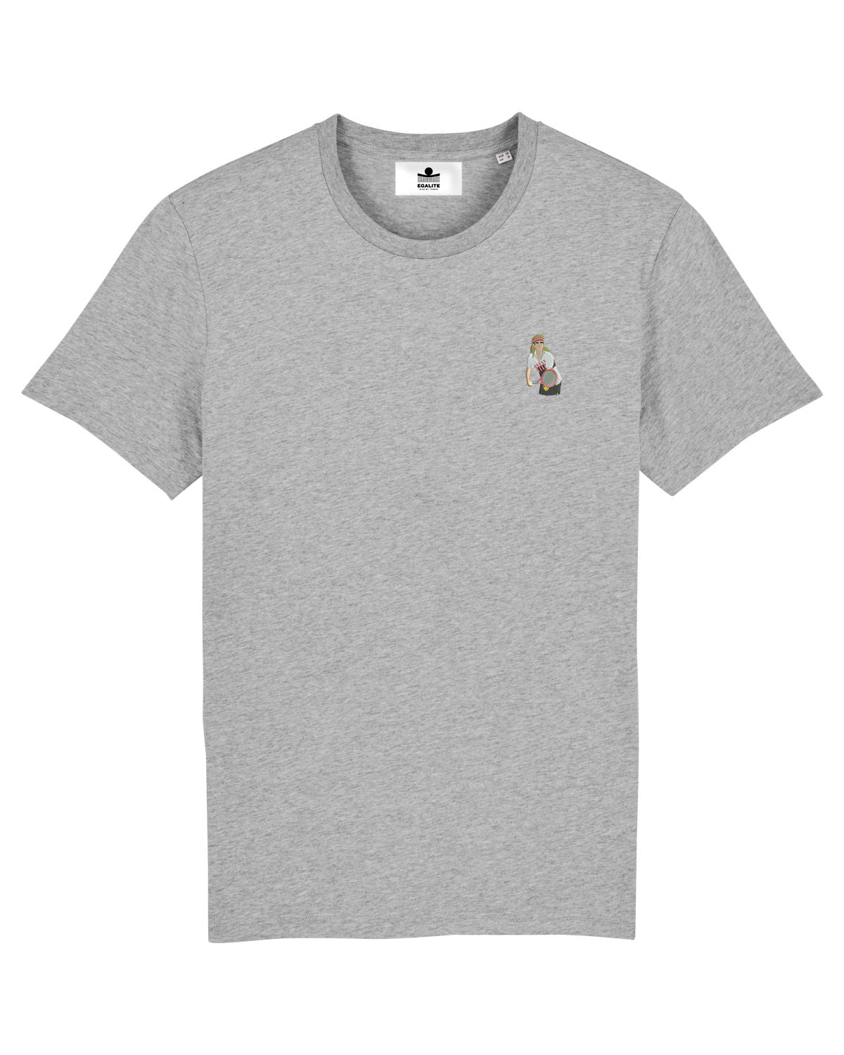 T-shirt tennis brodé '90s STYLE Egalité – vue 5