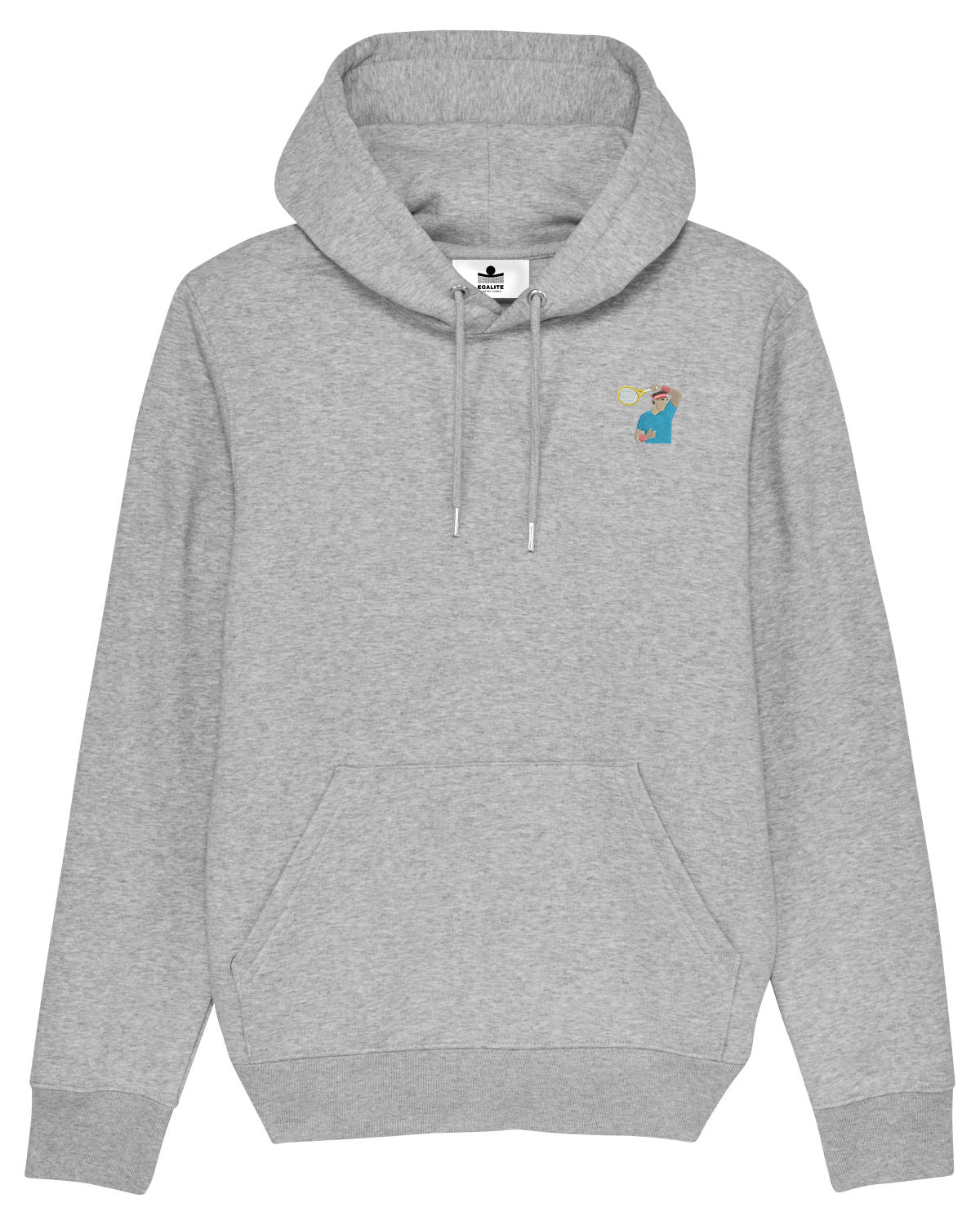 Sweat à capuche tennis brodé LIFT Egalité