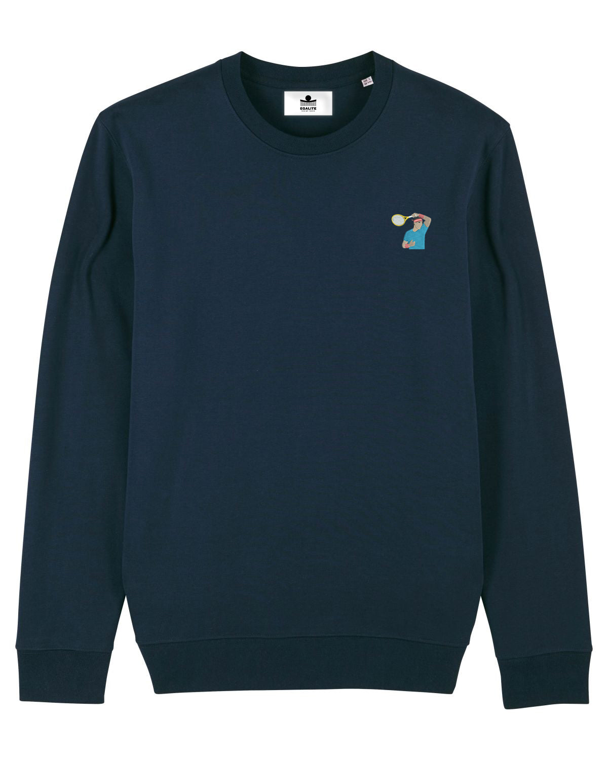 Sweat tennis brodé LIFT Egalité – vue 3