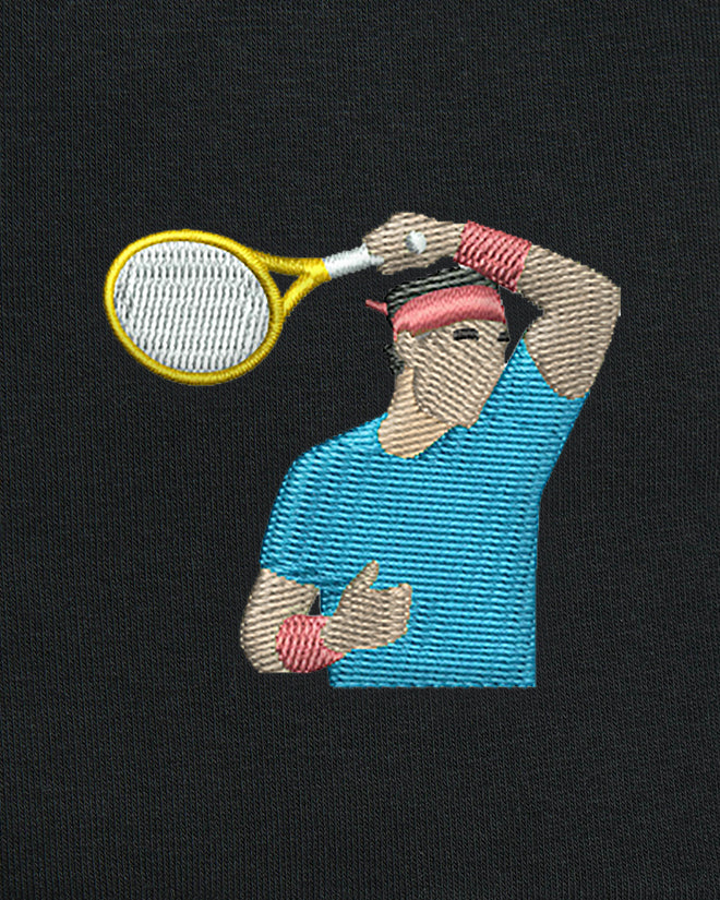 Sweat tennis brodé LIFT Egalité – vue 6