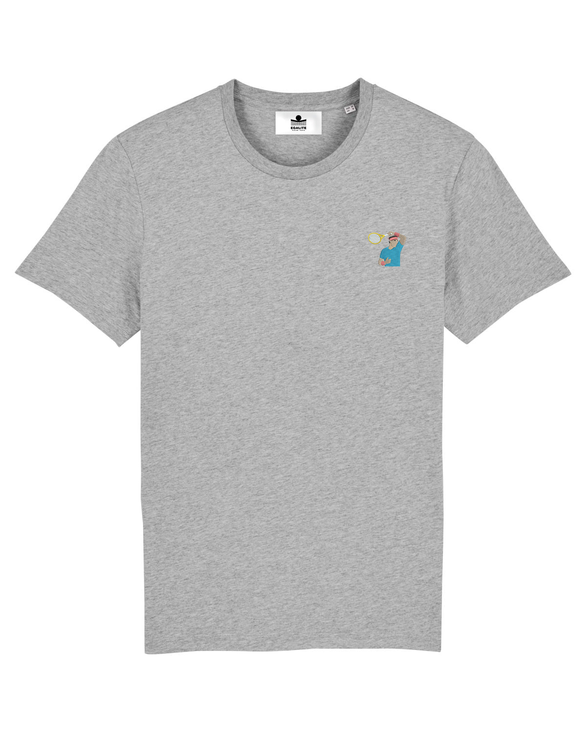 T-shirt tennis brodé LIFT Egalité – vue 3
