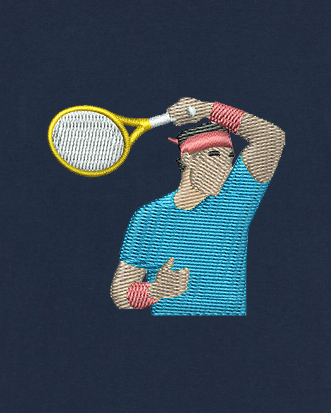 T-shirt tennis brodé LIFT Egalité – vue 6