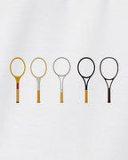 Polo tennis brodé LES RAQUETTES Egalité – vue 2
