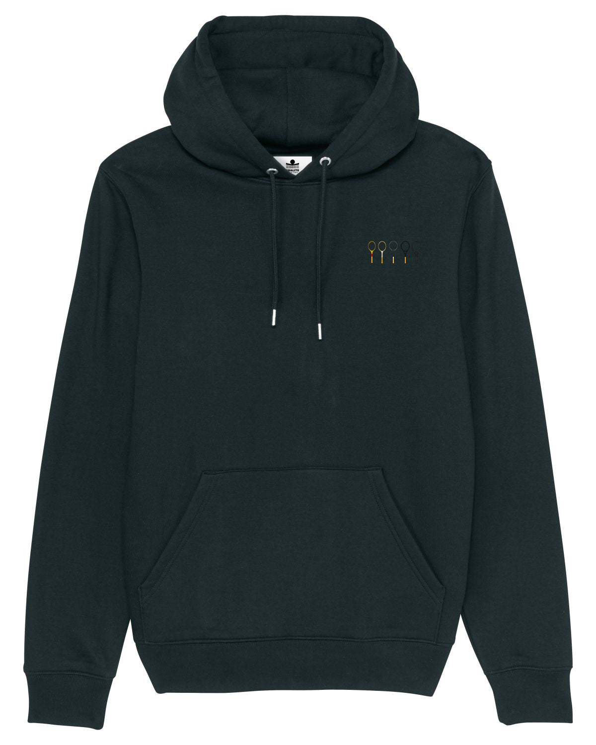 Sweat à capuche tennis brodé LES RAQUETTES Egalité – vue 5