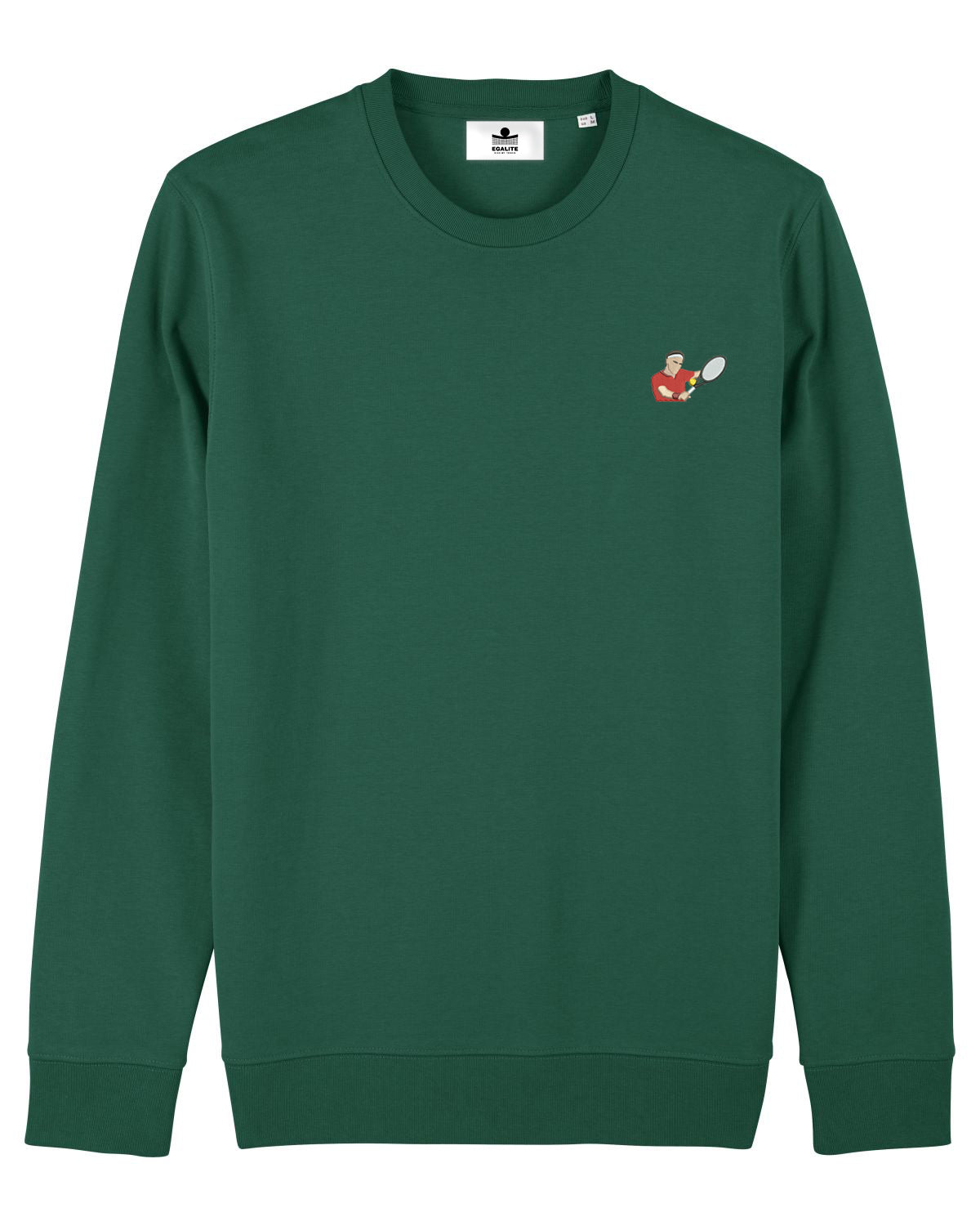 Sweat tennis brodé SLICE Egalité – vue 3