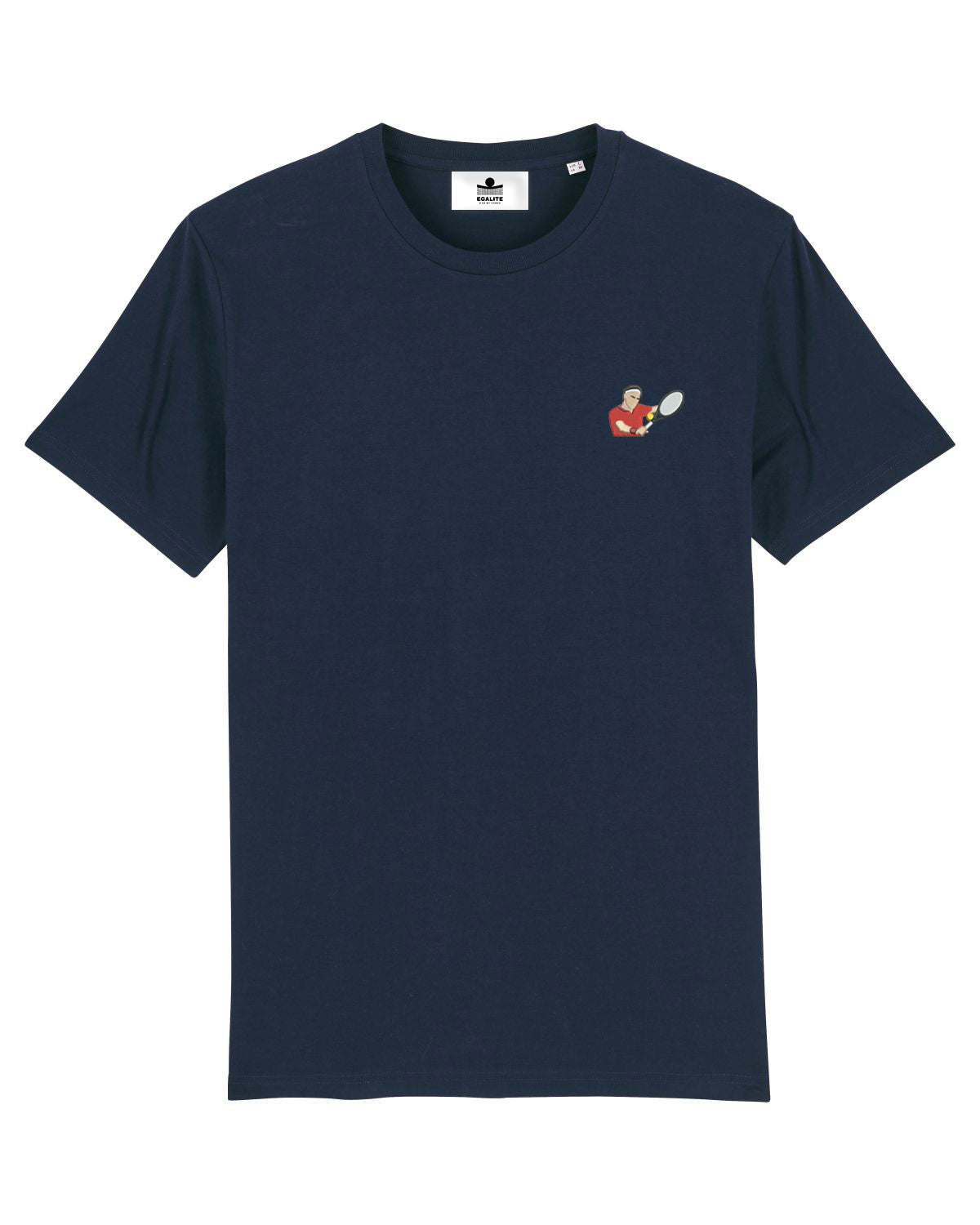 T-shirt tennis brodé SLICE Egalité – vue 5
