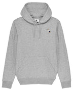 Sweat à capuche tennis brodé SERVICE-VOLÉE Egalité