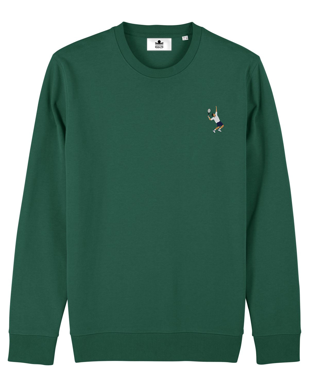 Sweat tennis brodé SERVICE-VOLÉE Egalité – vue 5